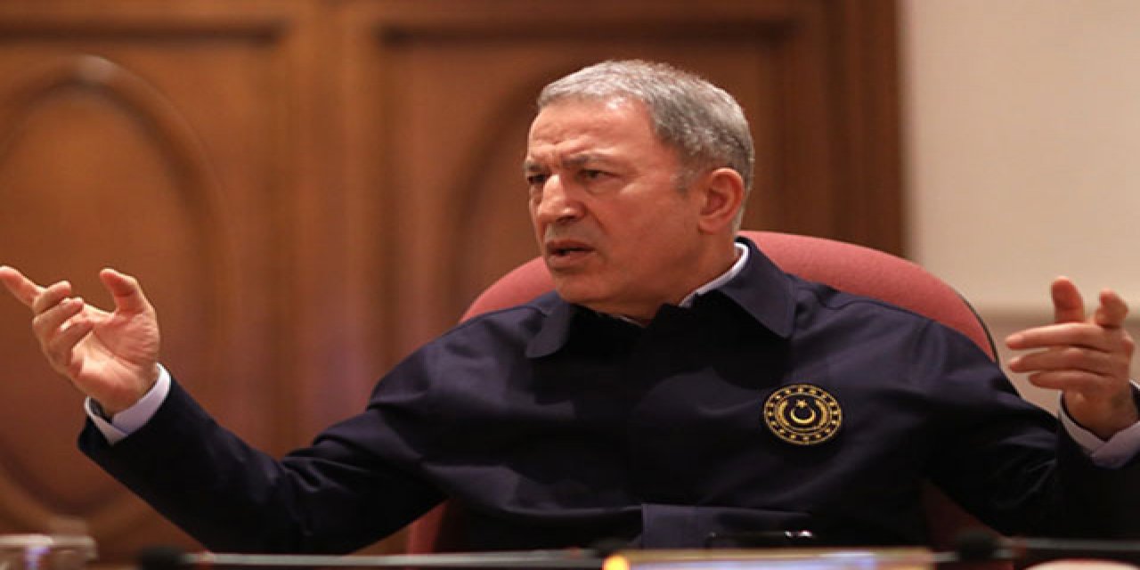 Bakan Akar: Yaptırım kararının, NATO ittifakını da olumsuz etkileyeceğini görmelerini bekliyoruz