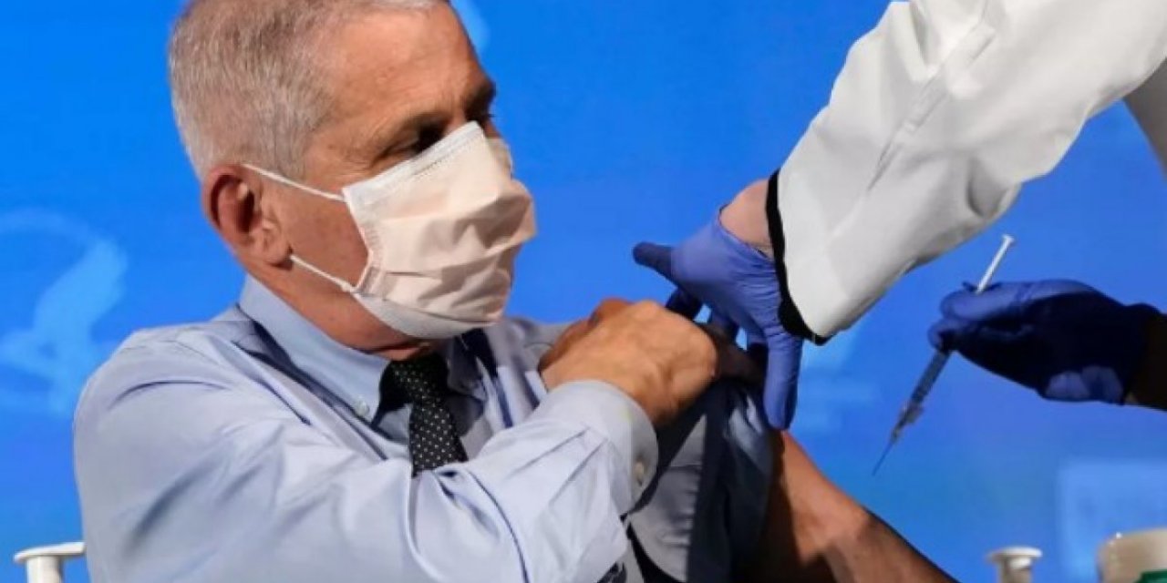 ABD'de Dr. Fauci, koronavirüs aşısını vuruldu