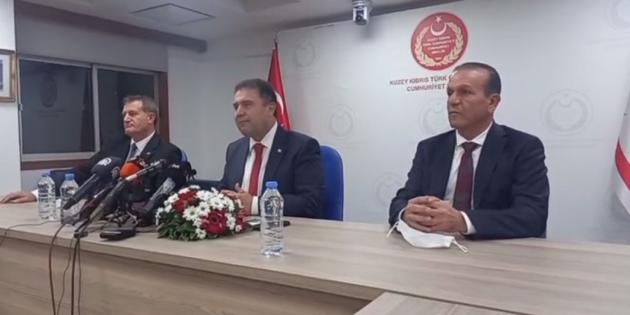 KKTC'nin yeni hükümetinden Türkiye'ye ilk resmi ziyaret