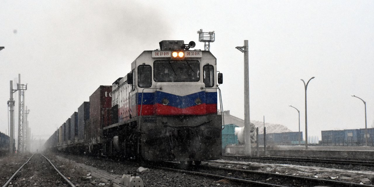 Çin'e giden ikinci ihracat treni, Sivas'a ulaştı