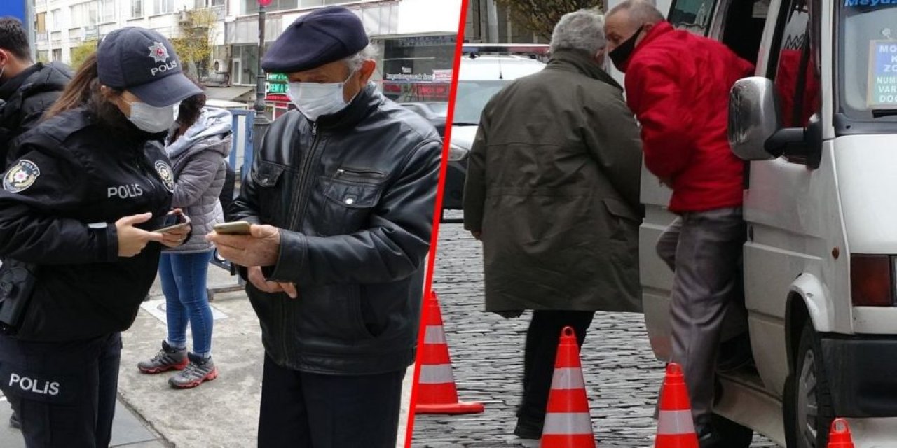 Bir garip HES kodu sorgulaması! Yayalara yasak, araçla geçene serbest...