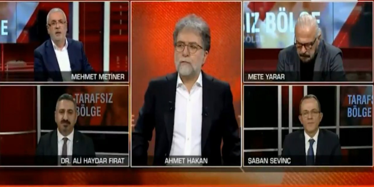 Canlı yayında gergin anlar... Mehmet Metiner Sofuoğlu'nu savununca Ahmet Hakan isyan etti! Diyemez kardeşim...