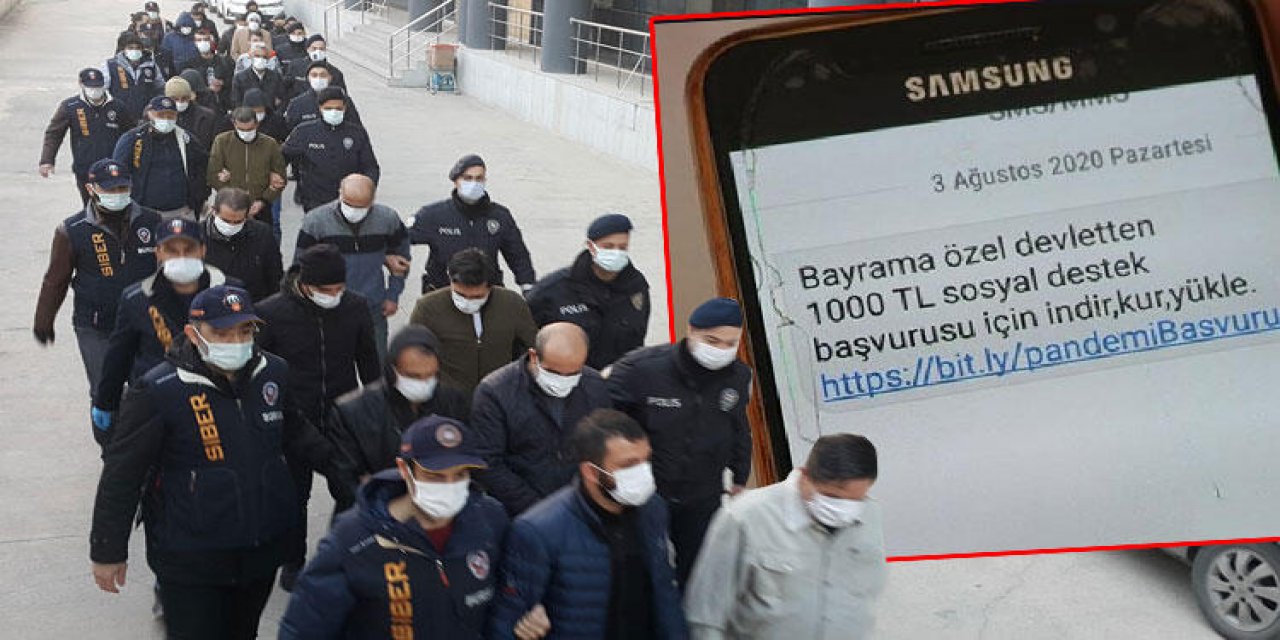 "Devletten 1000 TL destek" tuzağı! Aman dikkat! Eğer bu mesaj görürseniz sakın açmayın!
