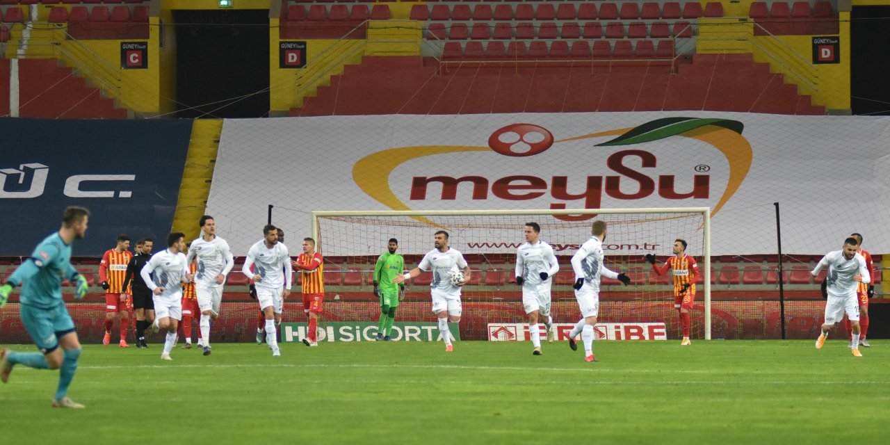 Hes Kablo Kayserispor - İttifak Holding Konyaspor: 1-2