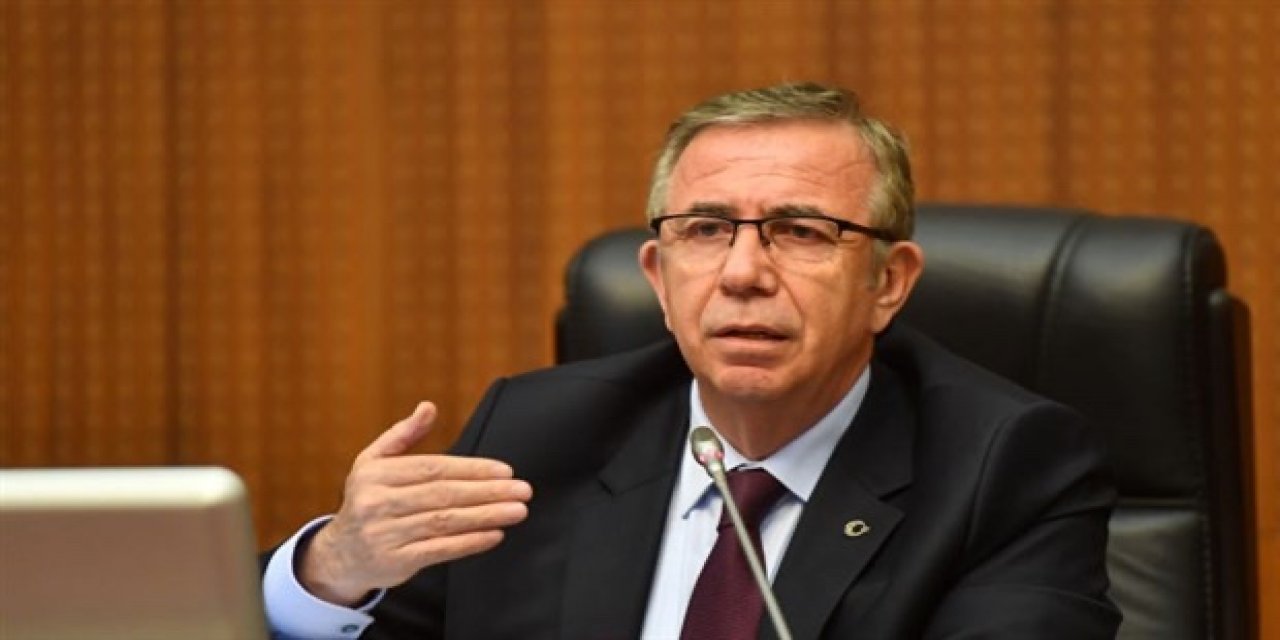 Mansur Yavaş'tan özür mesajı