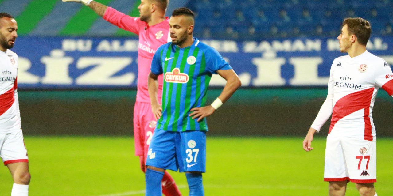 Çaykur Rizespor - Fraport TAV Antalyaspor: 2-1