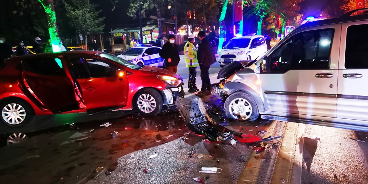 Malatya'da zincirleme kaza: 4 yaralı