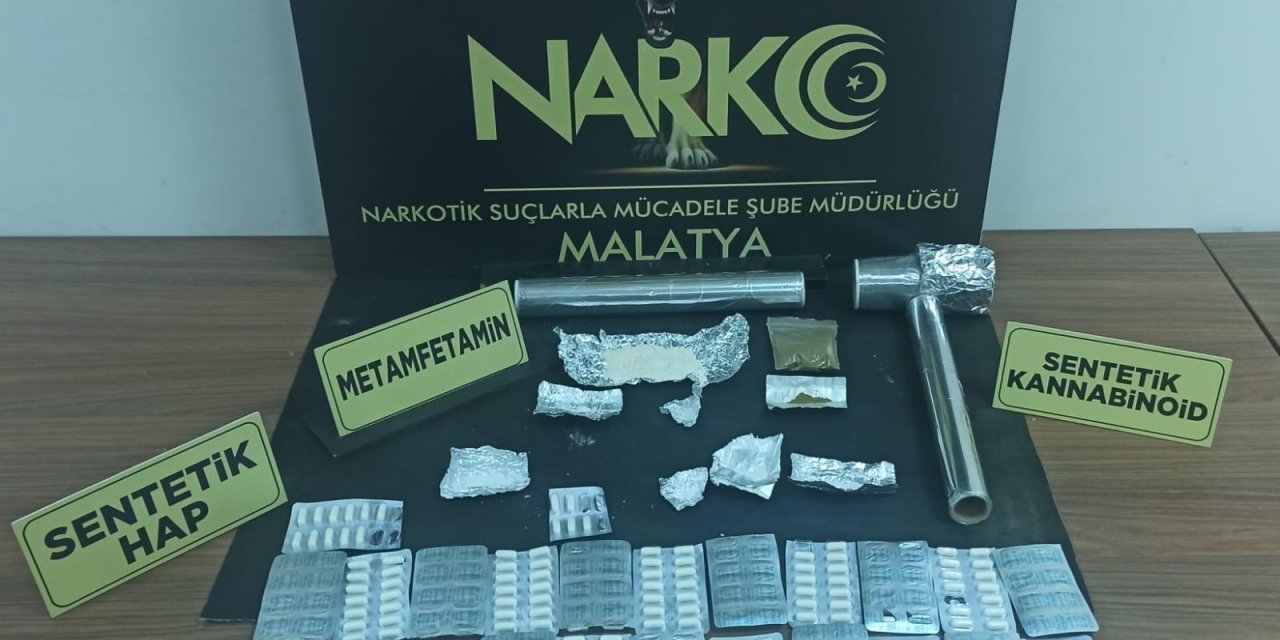 Malatya'daki uyuşturucu operasyonunda 2 tutuklama