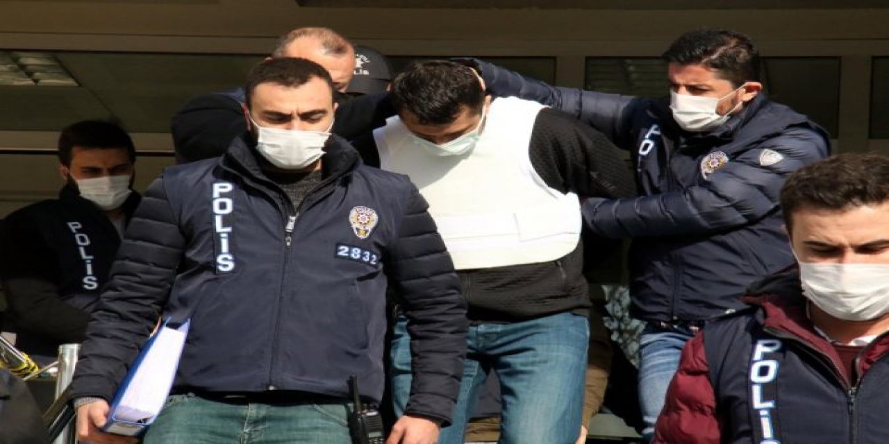 Ankara'da 2 kişiyi öldürüp, 3 kişiyi yaralayan 4 şüpheli adliyeye sevk edildi