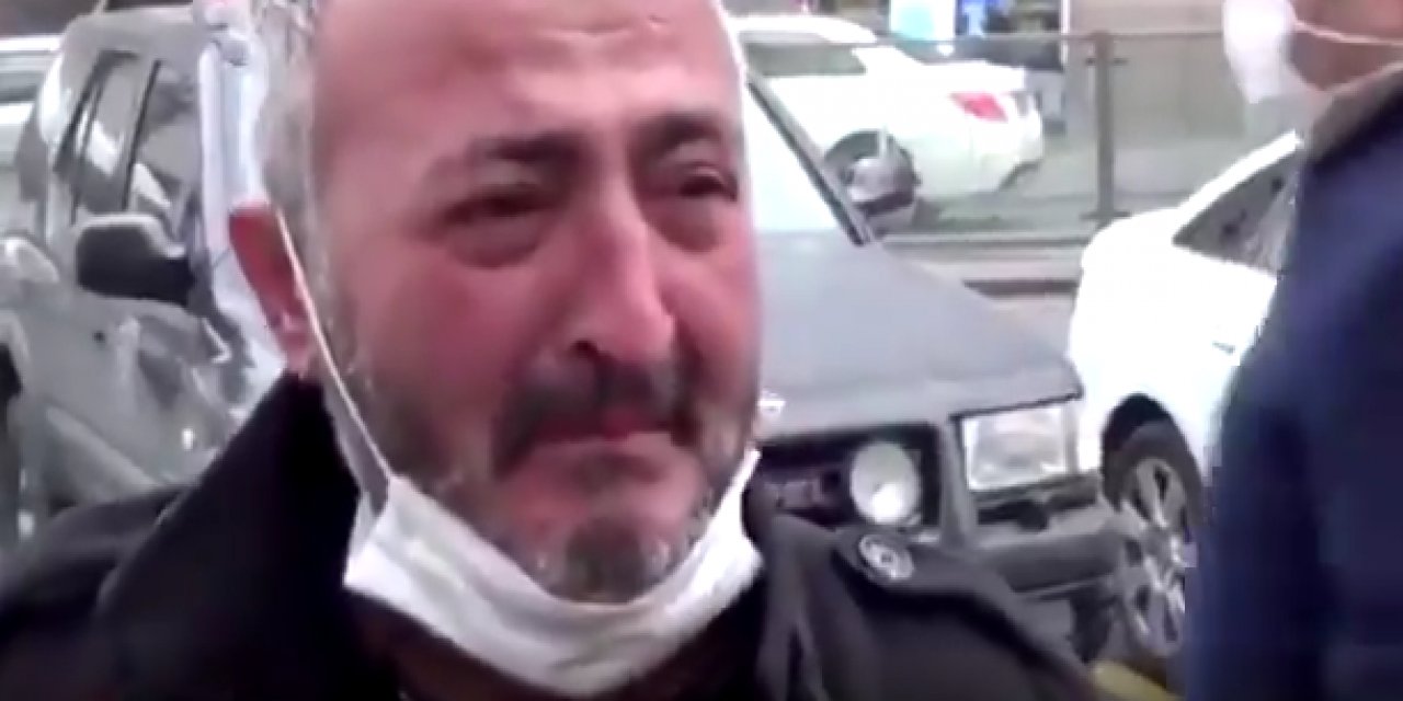 "Açım" diyerek gözyaşlarına boğuldu! Çaresiz vatandaş böyle isyan etti: Suriyeliye değil bana sahip çıkın