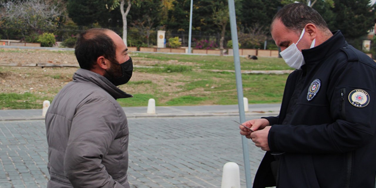 Polis "Gidecek bir yerim yok" diyen vatandaşa 3 bin 150 lira ceza kesti!