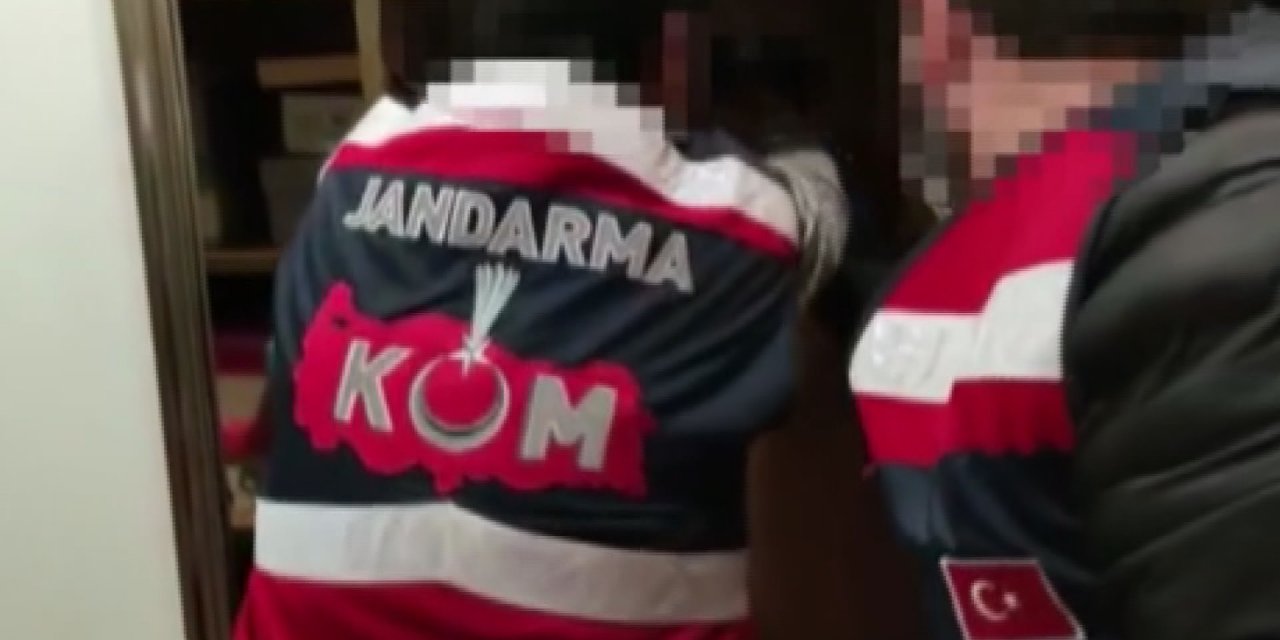 Avcılar'da jandarmanın sahte belge operasyonu kamerada
