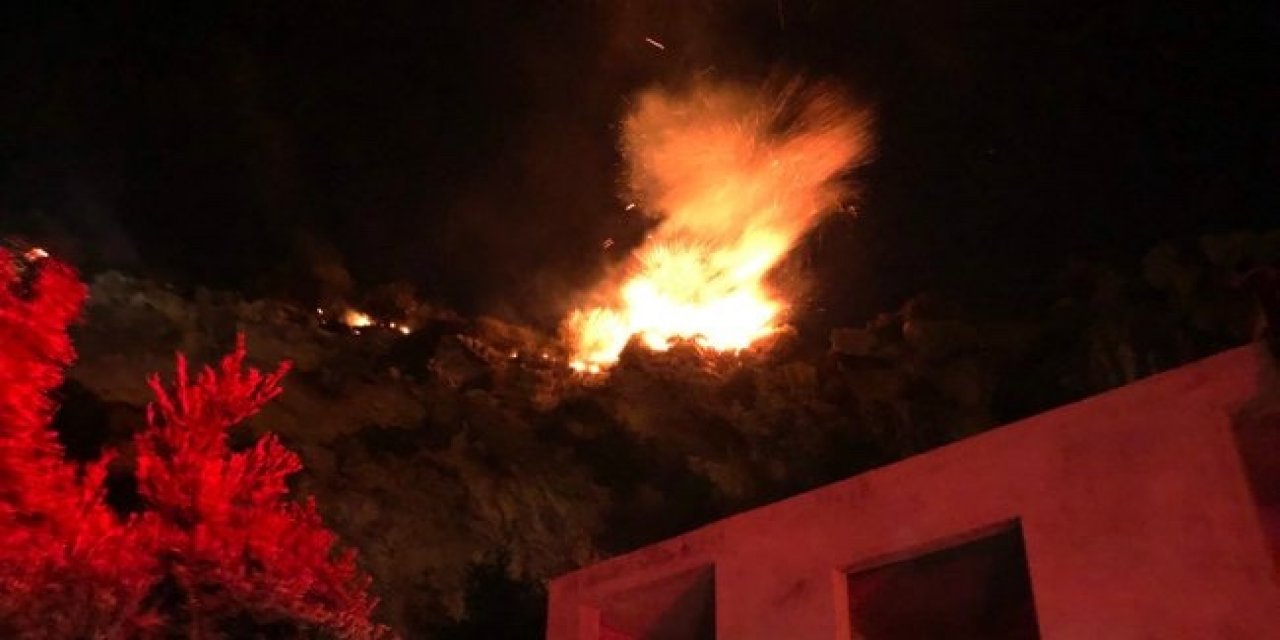 Hatay'da 4 farklı ağaçlık alanda yangın! 