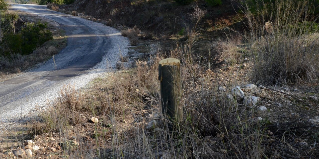 Antalya'da şaşırtan hırsızlık; ahşap direkleri ortadan kesip çaldılar