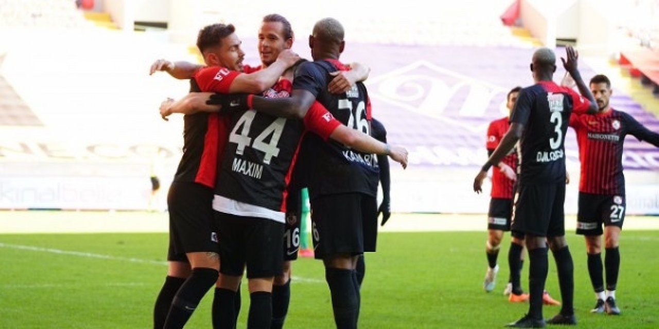 Gaziantep FK - Aytemiz Alanyaspor: 3-1
