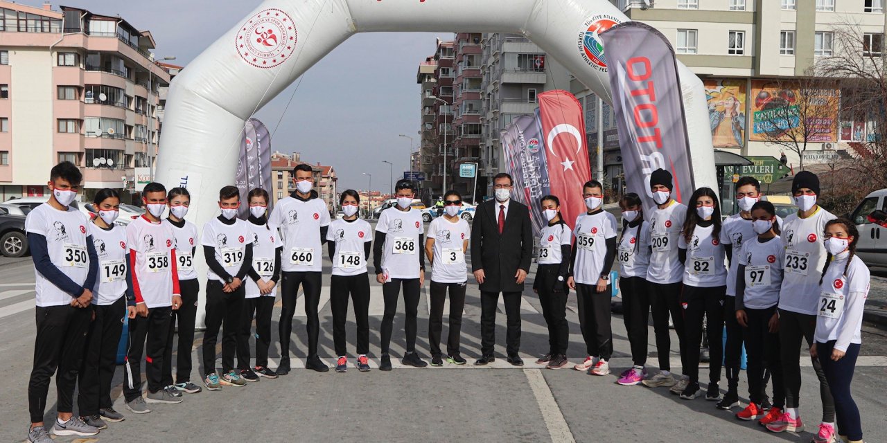 85'inci Büyük Atatürk Koşusu sembolik olarak yapıldı