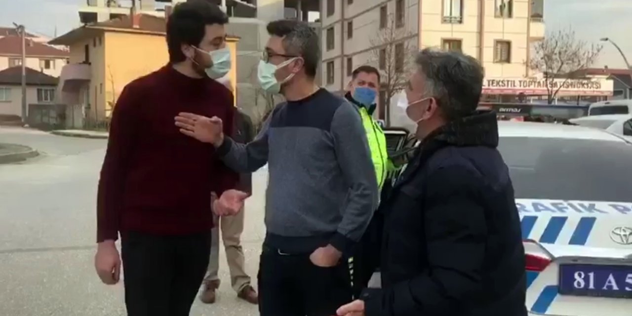 Polise 'Benim vergimle maaş alıyorsunuz' diyen kişiye, Emniyet Müdür Yardımcısı:  "Kaç para vergi veriyorsun? Vereyim de kurtulayım senden.