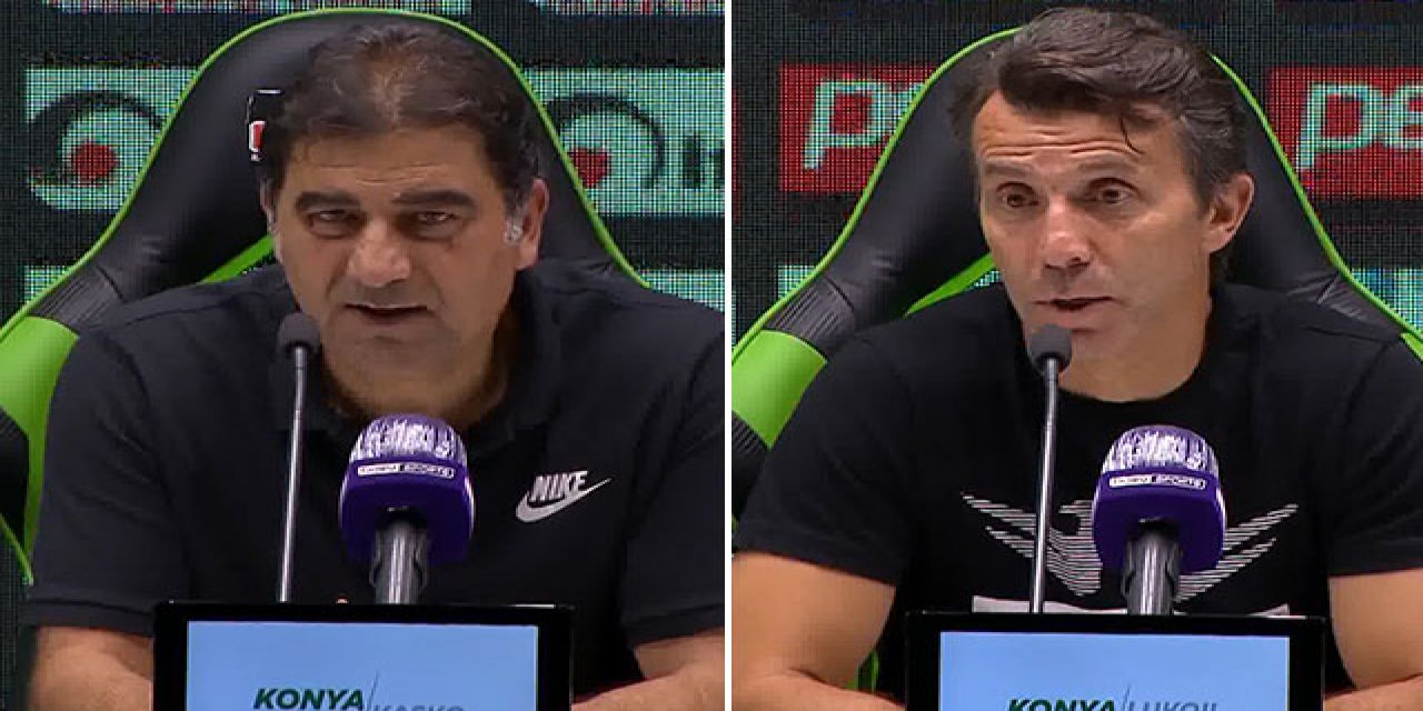 İttifak Holding Konyaspor - Çaykur Rizespor maçının ardından