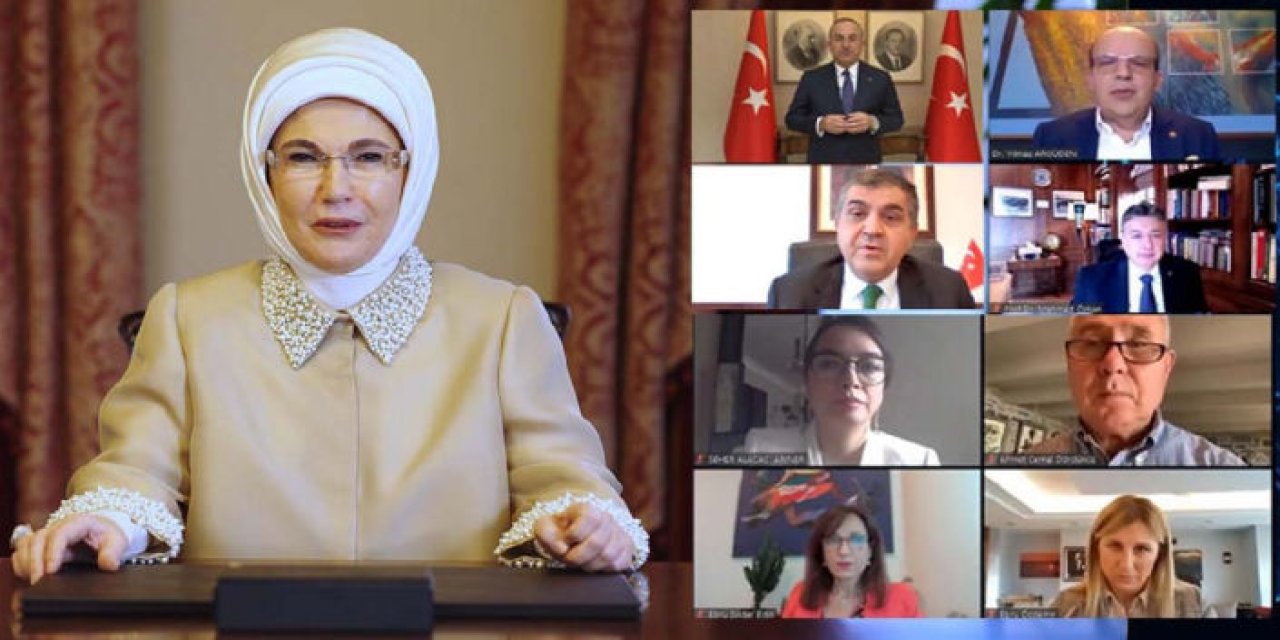 Emine Erdoğan: Değişimden yana adım atmazsak kuraklık, dünyanın kaderi olacak
