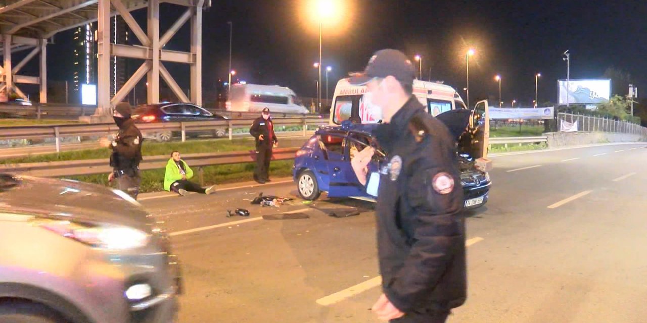 Şişli'de makas attığı iddia edilen sürücü zincirleme kazaya neden oldu