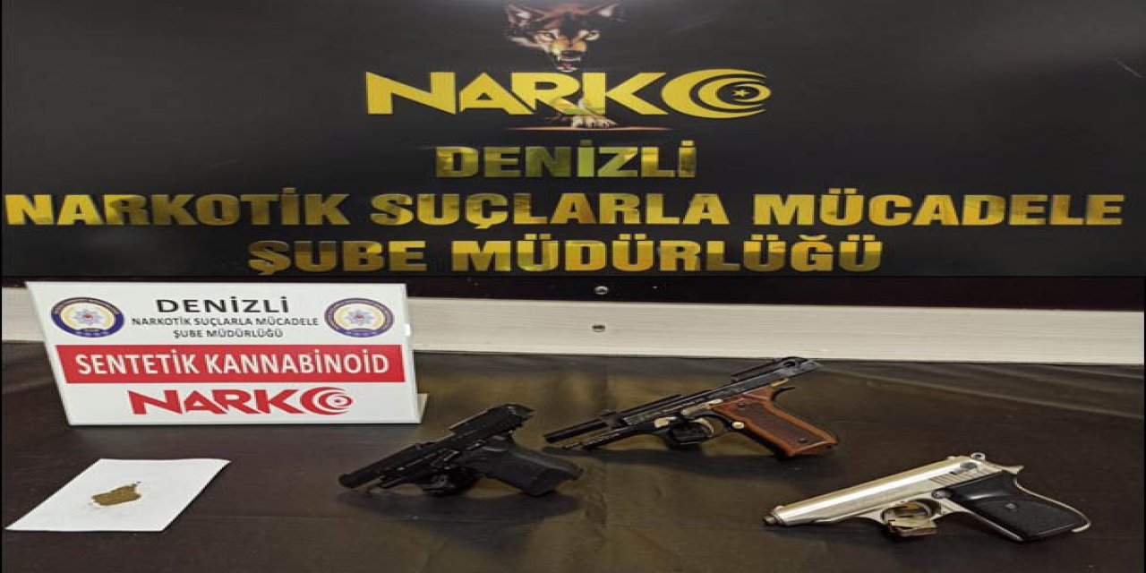 Denizli'deki uyuşturucu operasyonunda 6 tutuklama