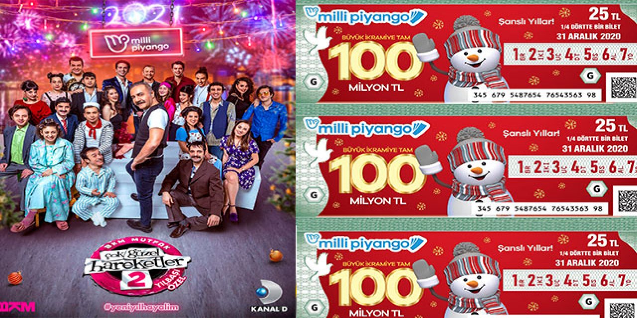 Milli Piyango yılbaşı çekilişi ekranlara "çok güzel şov" ile geri dönüyor!