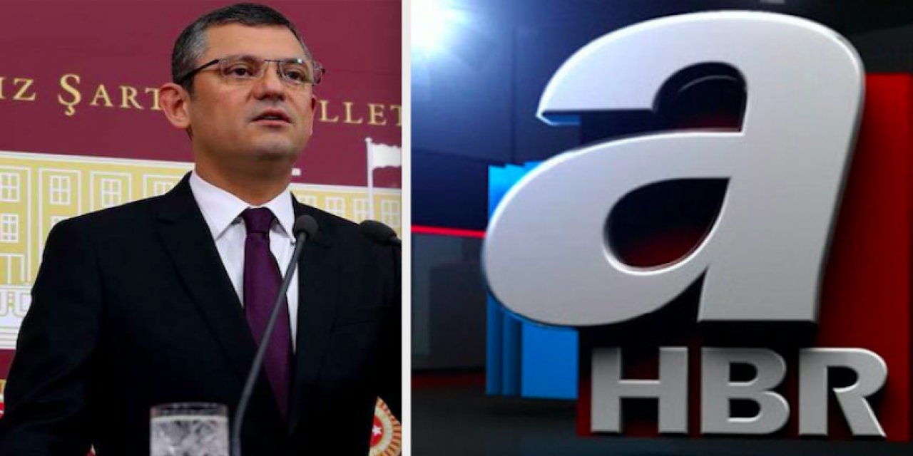 A Haber'den Özgür Özel'e fotomontajlı haber