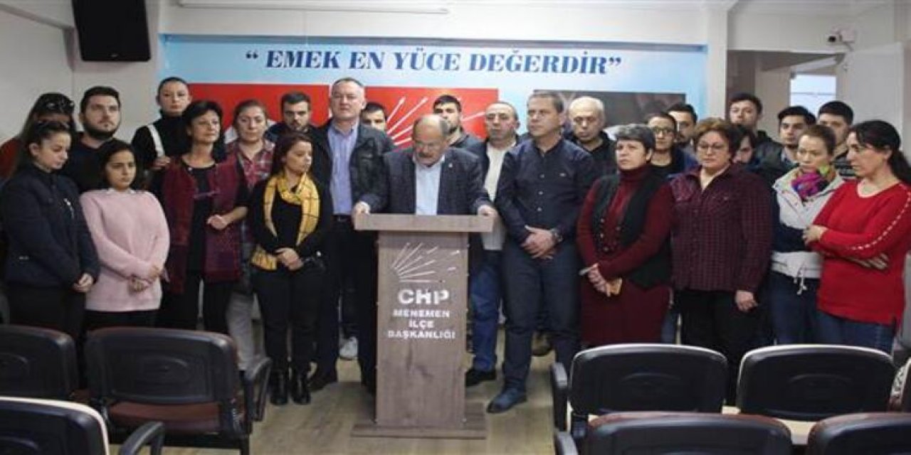 AKP'nin demokrasiden anladığı 'kendilerinin seçilmesi' ile sınırlı; Menemen Belediyesi CHP'nindir'
