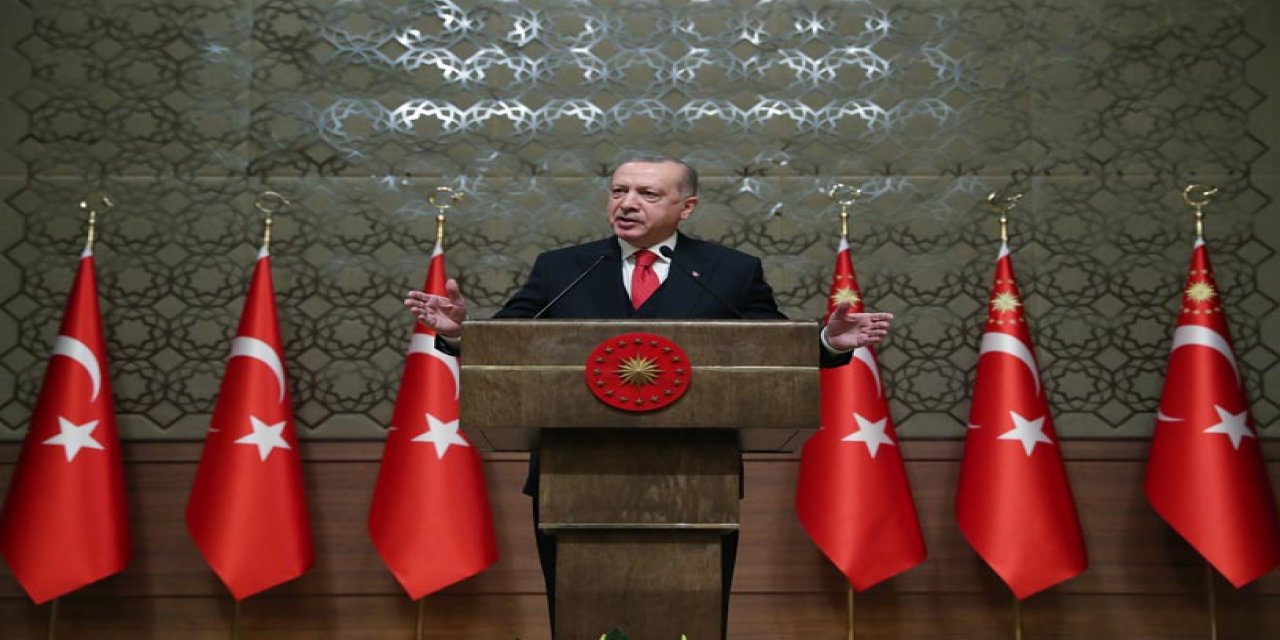 Erdoğan: Milli olmayan milletlerarası olamaz, yerli olmayan evrensel içinde kendine yer bulamaz
