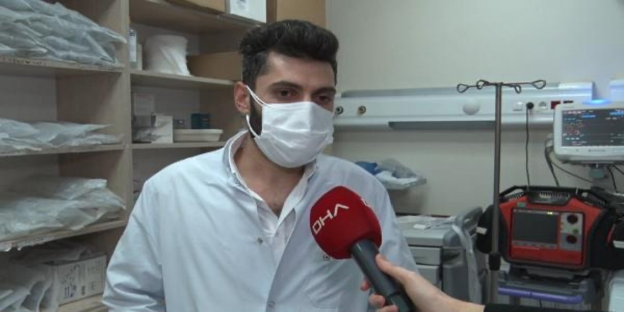 CERRAHPAŞA TIP FAKÜLTESİ HASTANESİ'NDE SAĞLIK ÇALIŞANLARI 2021'İ BÖYLE KARŞILADI