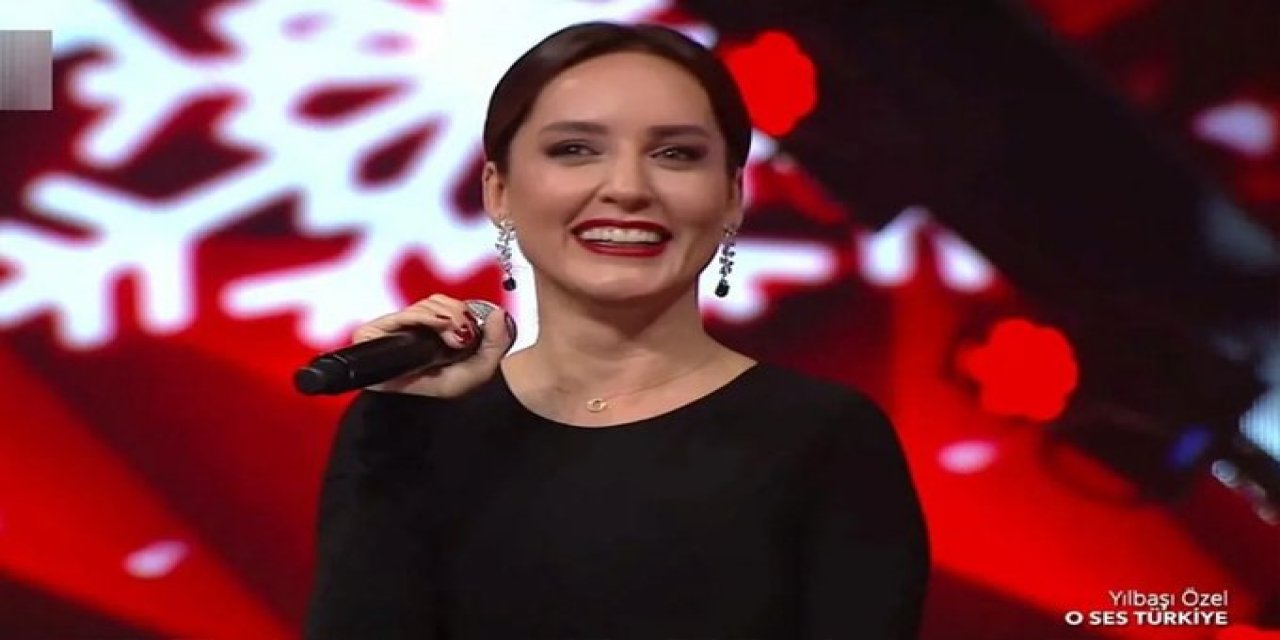 Nazlı Çelik "O Ses Türkiye" yılbaşı programına damga vurdu! Sahne performansıyla sosyal medyayı salladı...
