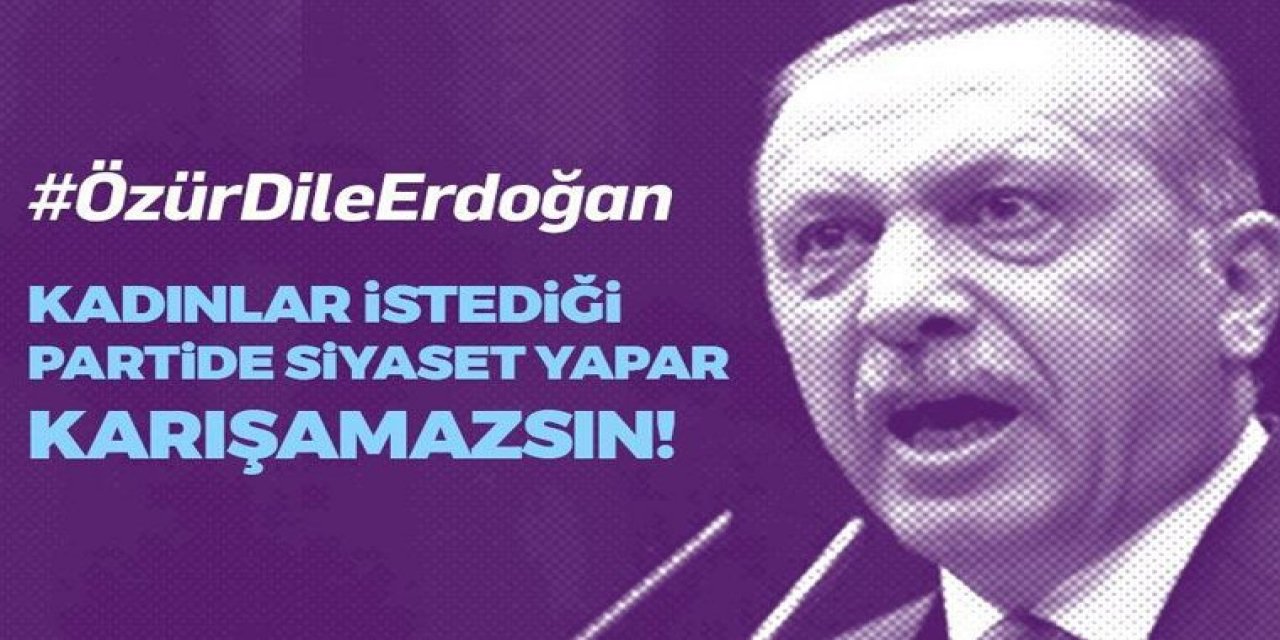 İŞTE O MESAJLAR: Sosyal medyada "Özür dile Erdoğan" kampanyası