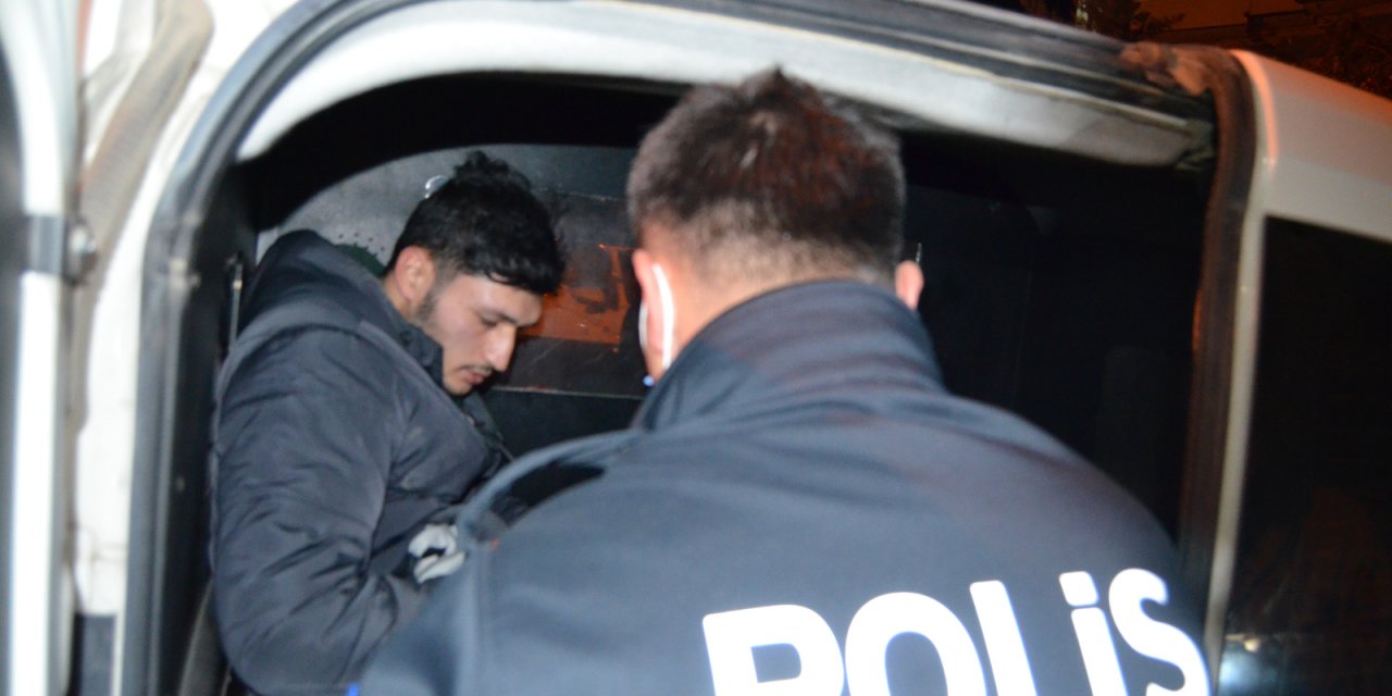 Kısıtlamaya uymayan genç, saklandığı apartmanın bodrumunda yakalandı