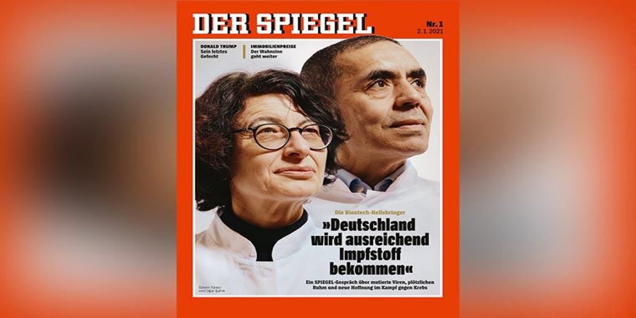 Türk Bilim insanları Özlem Türeci ve Uğur Şahin Der Spiegel kapağında...