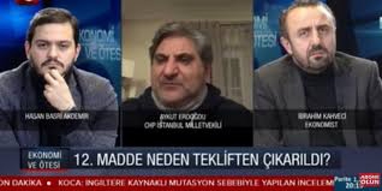 Muhalefet liderlerinden destek istedi ve... CHP'li Aykut Erdoğdu: Nereye çomak soktuğumun farkındayım