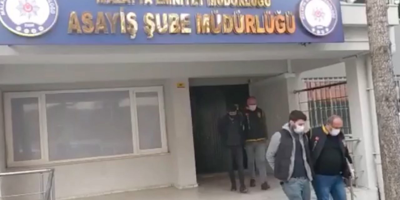Malatya'da 2 hırsızlık şüphelisi tutuklandı