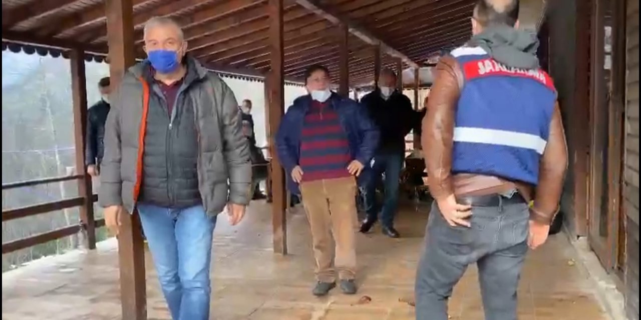 Rize'de, orman evinde yılbaşı kutlayan 16 kişiye ceza