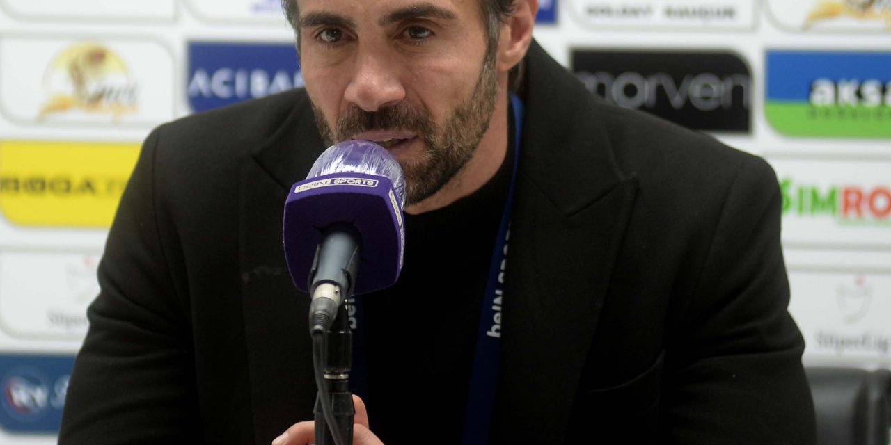 Atakaş Hatayspor - İttifak Holding Konyaspor maçının ardından