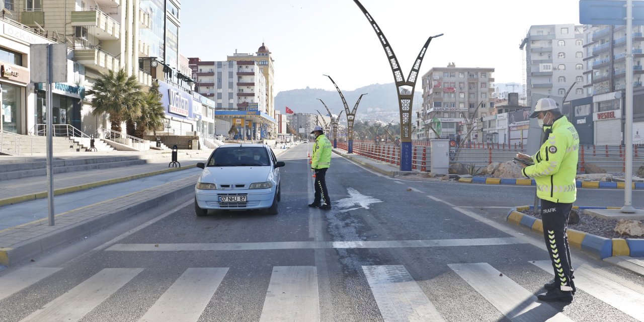 Mardin'de kısıtlama sessizliği