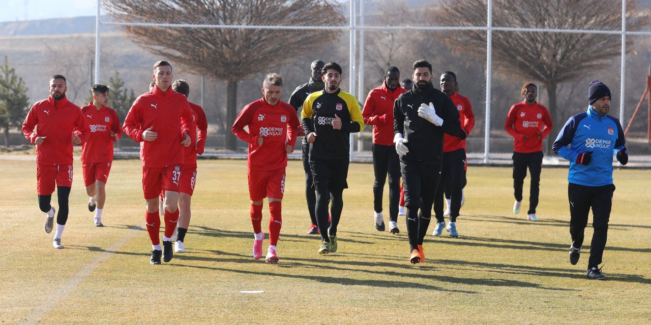 Demir Grup Sivasspor, Yeni Malatyaspor maçı hazırlıklarına başladı