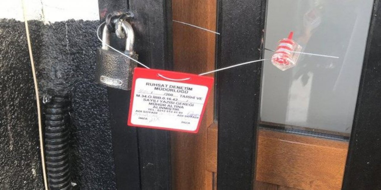 İBB dört taksi durağını neden mühürledi