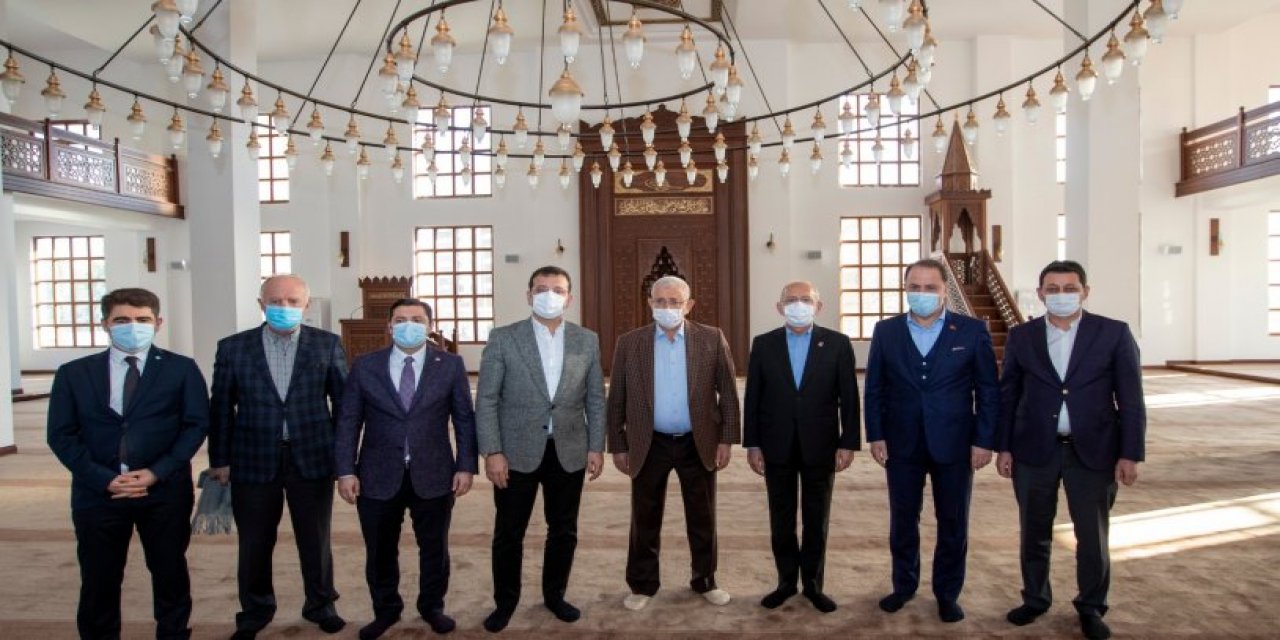 Kılıçdaroğlu'ndan; İbrahim Cevahir Camii’ne ve İstanbul'da Fatma Ana Cemevi ve Kültür Merkezine ziyaret