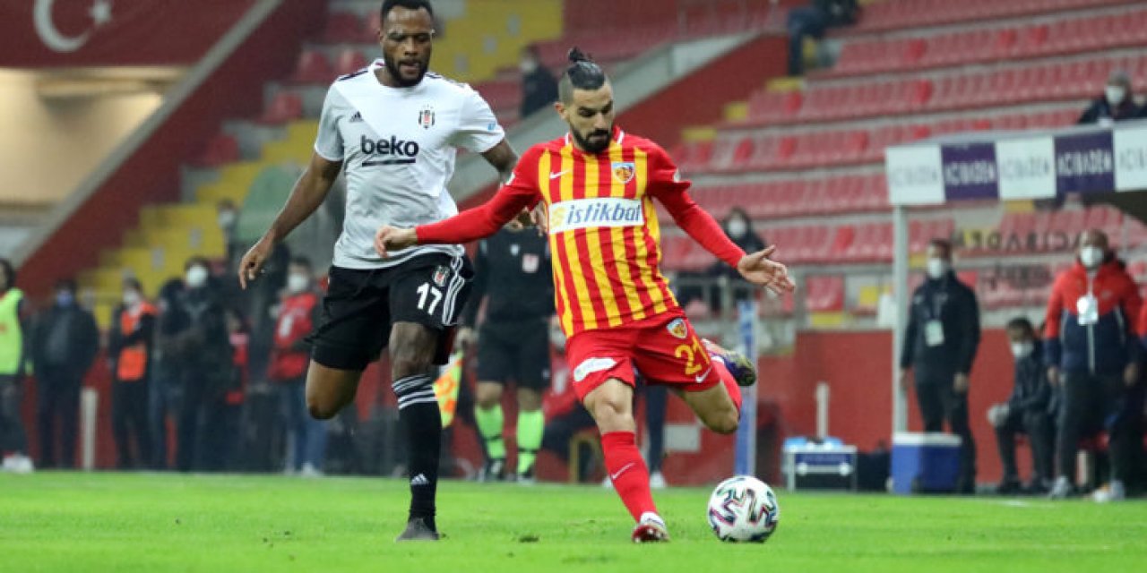 Hes Kablo Kayserispor - Beşiktaş: 0-2