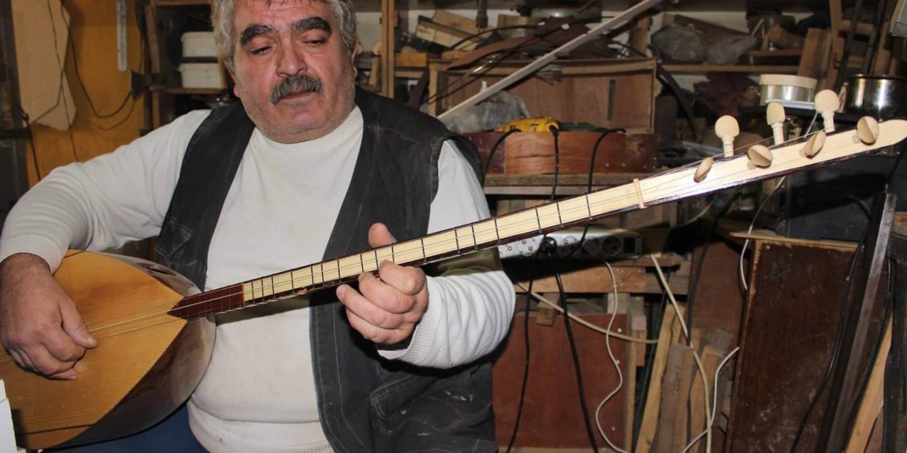 Bağlama sanatçısı kalbine yenik düştü