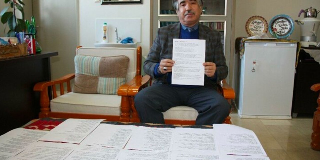 Öğretim üyesinden Erdoğan'a 100 kıtalık şiir! “Sana Ömrümden Ömür Vermek İsterim”