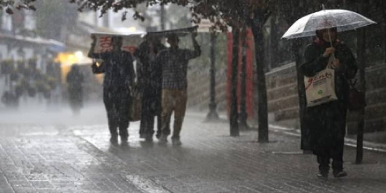 Meteoroloji'den 4 il için sağanak uyarısı!