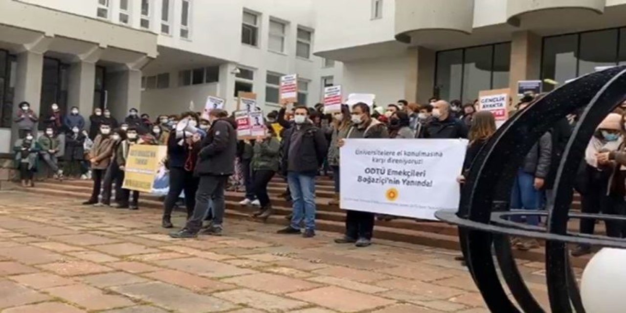 ODTÜ Boğaziçi'nin yanında! Talepleri, taleplerimizdir...