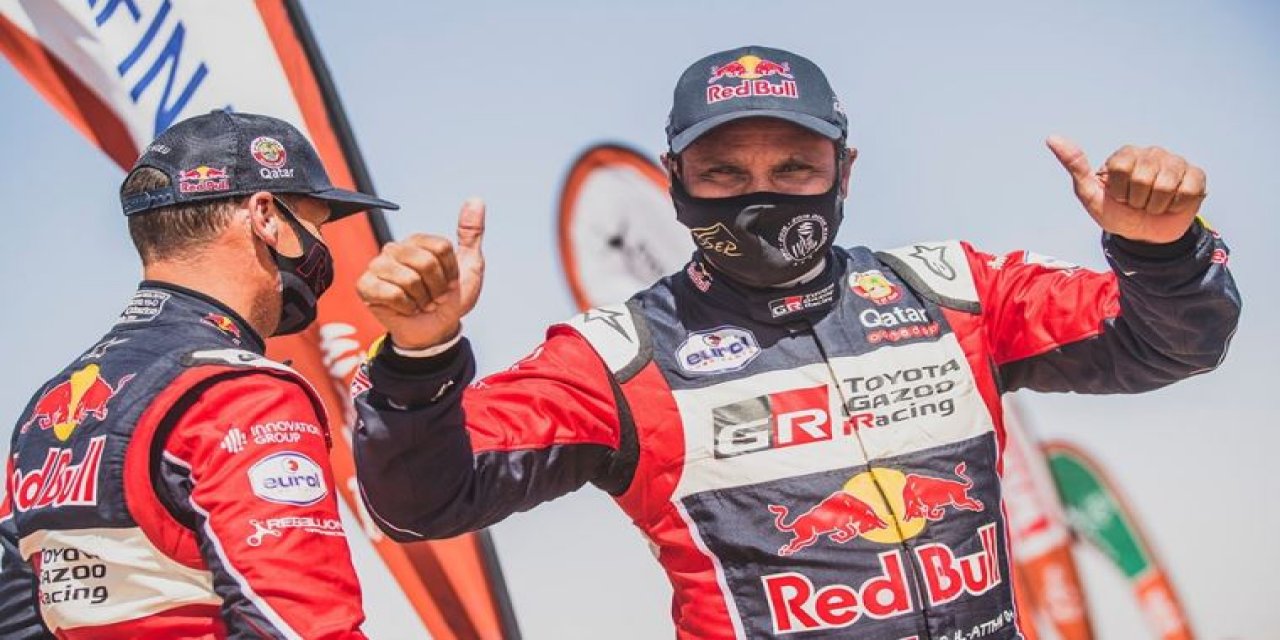 Dakar Rallisi?nde Red Bull sporcusu Al-Attiyah?tan üçüncü zafer
