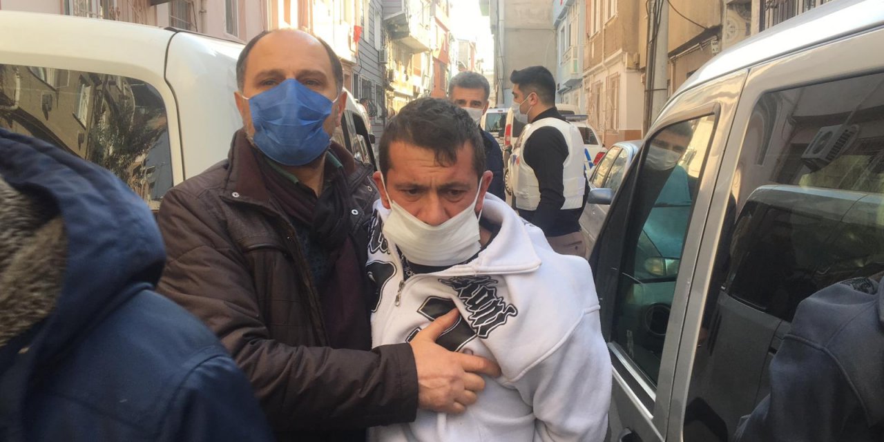 Alacaklılarına pompalı tüfek doğrulttu, komşuları ihbar edince yakalandı