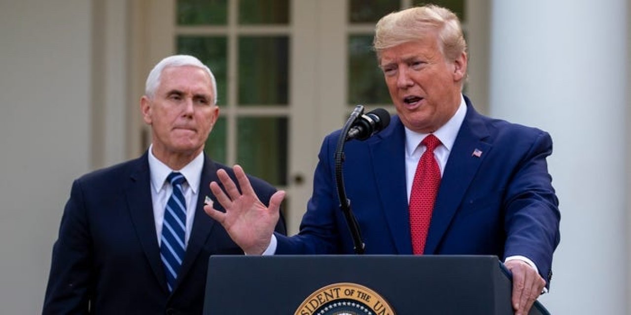 Pence’in çağrıya, “Öyle bir yetkim yok” yanıtını vermesinin ardından Trump, “Mike Pence, yapılması gerekeni yapacak cesarete sahip değildi”